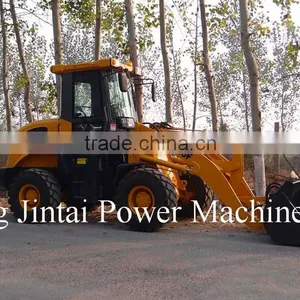 China 1.6Ton ZL16F Wheel Loader With CE Certified Europe Market, With Forks thumbnail-2