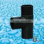 PE Butt Fusion Fittings for Water Supply /plastic Tee /PE Tees /PE Plain Tee thumbnail-1