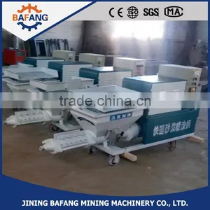 Automatic Drawing Wall Spray Plastering Machine / Coagulation Wall Rendering Mortar Machine thumbnail-2