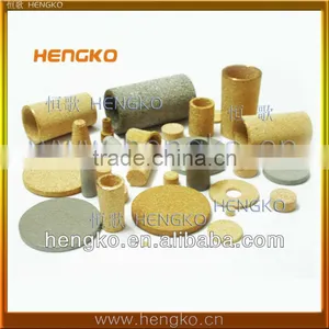 High Temperature AlloyPowder Sintered Metal Microporous Filters thumbnail-1