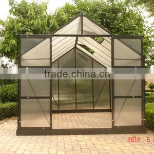 Prefabricated Commercial Polycarbonate Greenhouses for Agriculture for Vegetables Planting thumbnail-4