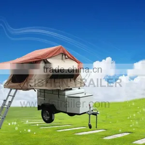 2015 Hot Sale Off-road Roof Tent Camping Trailer thumbnail-1