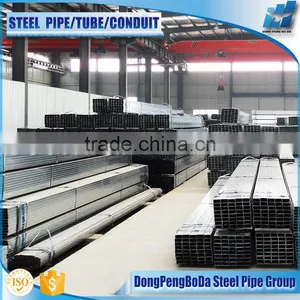 100x100x1.2mm Pre Galvanized Square Steel Tube thumbnail-1