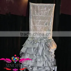 Universal Satin Chair Covers thumbnail-1