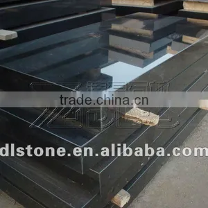 Cheap Jet Black Granite Slab thumbnail-1