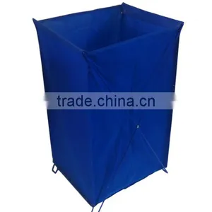 Folded Laundry Hamper and Laundry Bag With Removalble Bag thumbnail-1