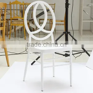 Foshan Furniture Steel Stackable White Chiavari Wedding Chairs thumbnail-3