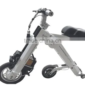 2017 New Design Mini Folding Electric Bicycle, 48V 250W Fold 12inch Electro Bike, China Cheap Electric Bicycle For Wholesale thumbnail-2