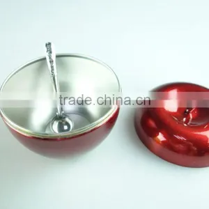 4 Pcs Apple Style Stainless Steel Salt and Pepper Shaker Whit Clourful thumbnail-6