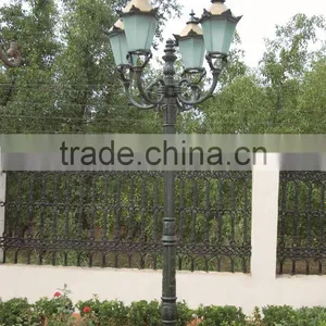 Decorative Cast Iron Outdoor Lamp Post thumbnail-1