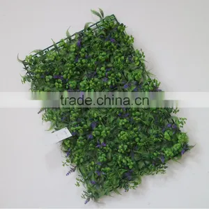 Artificial Lavender Hedge Artificial Plant Hedge Fake Bush Mat thumbnail-2