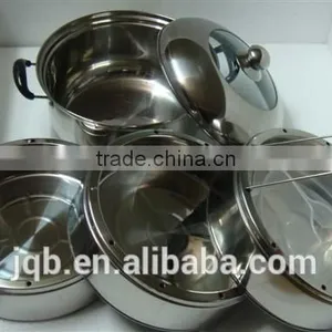 Factory Price for Two Layers Stainless Steel Steamer Pot thumbnail-4
