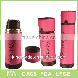 BPA Free Stainless Steel Flash With Flitter and Cup thumbnail-1