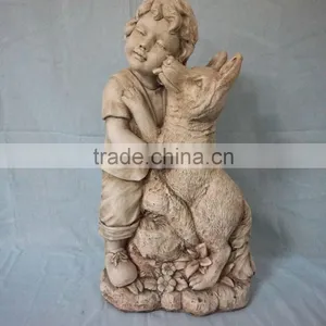 Fiberglass Colorful Statue Garden Ornament thumbnail-3