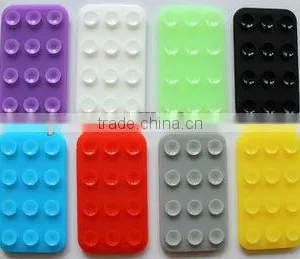 Silicone Car Sucker Mat Silicone Mobile Phone Sticker thumbnail-1
