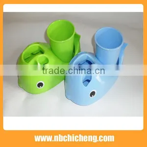 Toy Toothbrush Holder Dolphin Toothbrush Holder Plastic Cute Dish Holder thumbnail-1