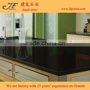 Surprise Mystic Black Granite Kitchen Island Table Top thumbnail-1