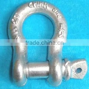 Hot Dip Galvanized Drop Forged Anchor Shackle thumbnail-1
