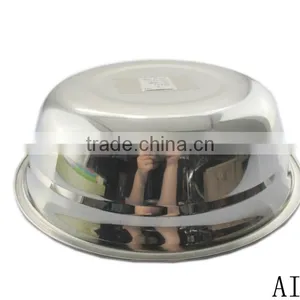 Wholesale Price Round Stainless Steel Soup Plate thumbnail-6