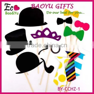 58Pcs/Set Fashion Funny Photo Booth Props Hat Mustache On A Stick Wedding Birthday Party Favor Wedding Props Wedding Decoration thumbnail-4