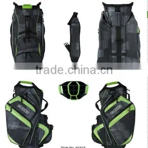 Custom Made Nylon Staff Golf Stand Bag With Logo thumbnail-2