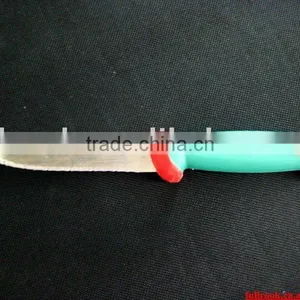 Kitchen Essential Knife W/colorful Rubber Handle thumbnail-1
