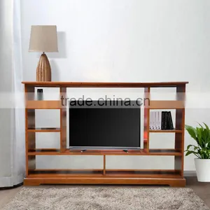 Bookcase Iberia Natural Mahogany Wood Furniture thumbnail-1