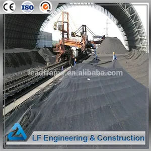 Provide Steel Space Frame Structure Barrel Vault Coal Storage thumbnail-1