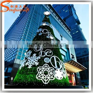Chinese Factory Hot Sale Giant Artificial Led Christmas Tree Ornament Decoration Colorful Lighting Tree Outdoor thumbnail-6