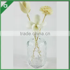 Engraved Long Roundl Glass Bottle for 150ml Reed Diffuser Oil thumbnail-2