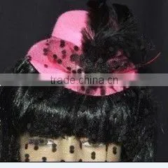 Wholesale Fashion Mini Top Hat With Flower/lady Hair Clips thumbnail-1