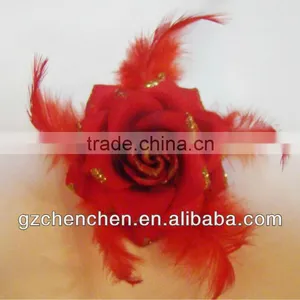 Artifical Fabric Pin Rose thumbnail-1