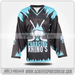 Factory Price Sportswear Camouflage Hockey Jersey Custom Reversible Hockey Jerseys thumbnail-5