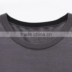 Custom Brand Color Combination Slim Cotton Plain t Shirt thumbnail-3