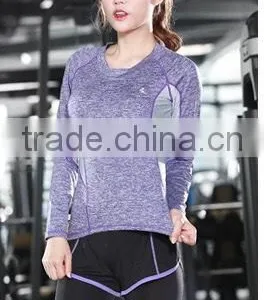 2017 Sport Exercise Suit Yoga Gym Wear Women Athletic Clothing Women Sportswear Fitness Set Yoga Clothing Shirt + Pant thumbnail-4