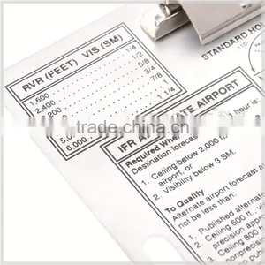 Kearing Aluminum IFR Kneeboard Aviation Supplies for Flight School Students thumbnail-4