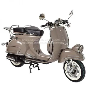 классический мопед на газу Vespa скутер thumbnail-1