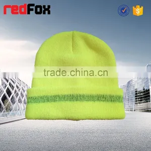 Wholesale Safety Warm Knitted Cap thumbnail-2