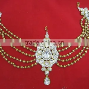 POLKI TIKA GOLD TONE Hair Accessory thumbnail-1