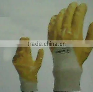 CE Certifiled Nitrile Coating Cotton Jersey Lining All-purpose Working Gloves thumbnail-1