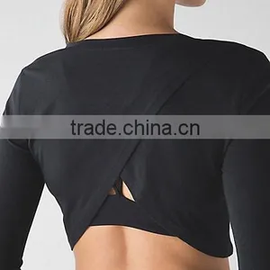 Crop Top Women Wholesale China Custom T Shirt Printing OEM T-shirt Printer Yoga Tank Top thumbnail-6
