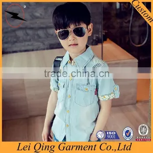 2015 Newest Designs Formal Kids Shirts Embroidery Designs thumbnail-3