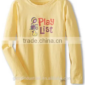 Yellow Kids Long Sleeve t Shirt thumbnail-1