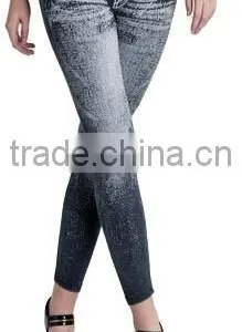 Seamless Denim Leggings thumbnail-1