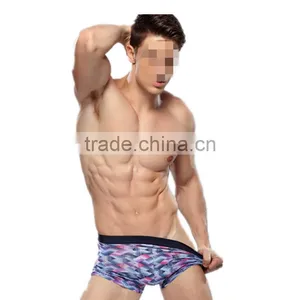 Hot Sale New Design Many Colors for Choice Boxer Briefs Suppliers Men Pringting Underwear thumbnail-1