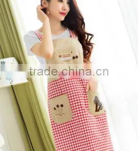 Home Long - Sleeved Home Outside the Custom - Made Cotton Gowns Adult Advertising Promotions Coffee Shop Manufacturers Wholesale thumbnail-1