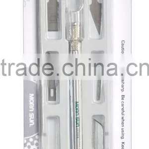 Premium Aluminum Handle Art Craft Hobby Knife thumbnail-5