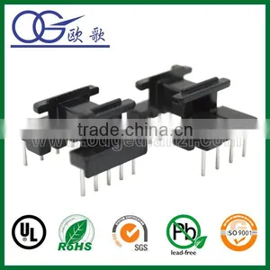 EF1212 Horizontal Pin 5:4 Transformer Bobbin 220v 12v Neon Transformer Bobbin thumbnail-1