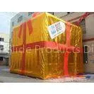 OEM Golden Inflatable Advertising Gift Box Model For Parties thumbnail-1