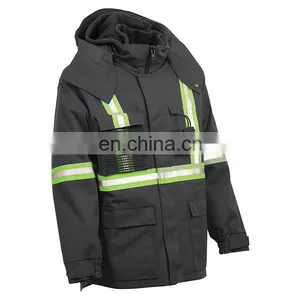 Wholesale Jacket With Safety Clothing for Fire Retardant thumbnail-4